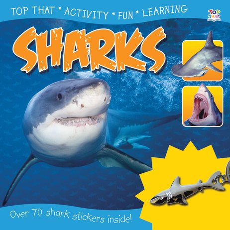 Sticker Station: Sharks (Paperback, 2014)