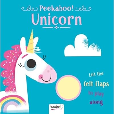 Peekaboo! Unicorn (Peekaboo Lift the Flap) by Bookoli (Board Book, 2020)
