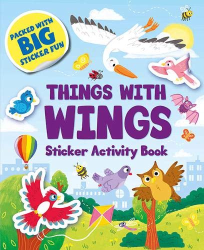 Things with Wings Sticker Activity Book by Amy Bradford (Paperback, 2019)