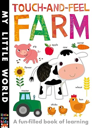 Touch-and-Feel Farm by Isabel Otter (Board Book, 2019)