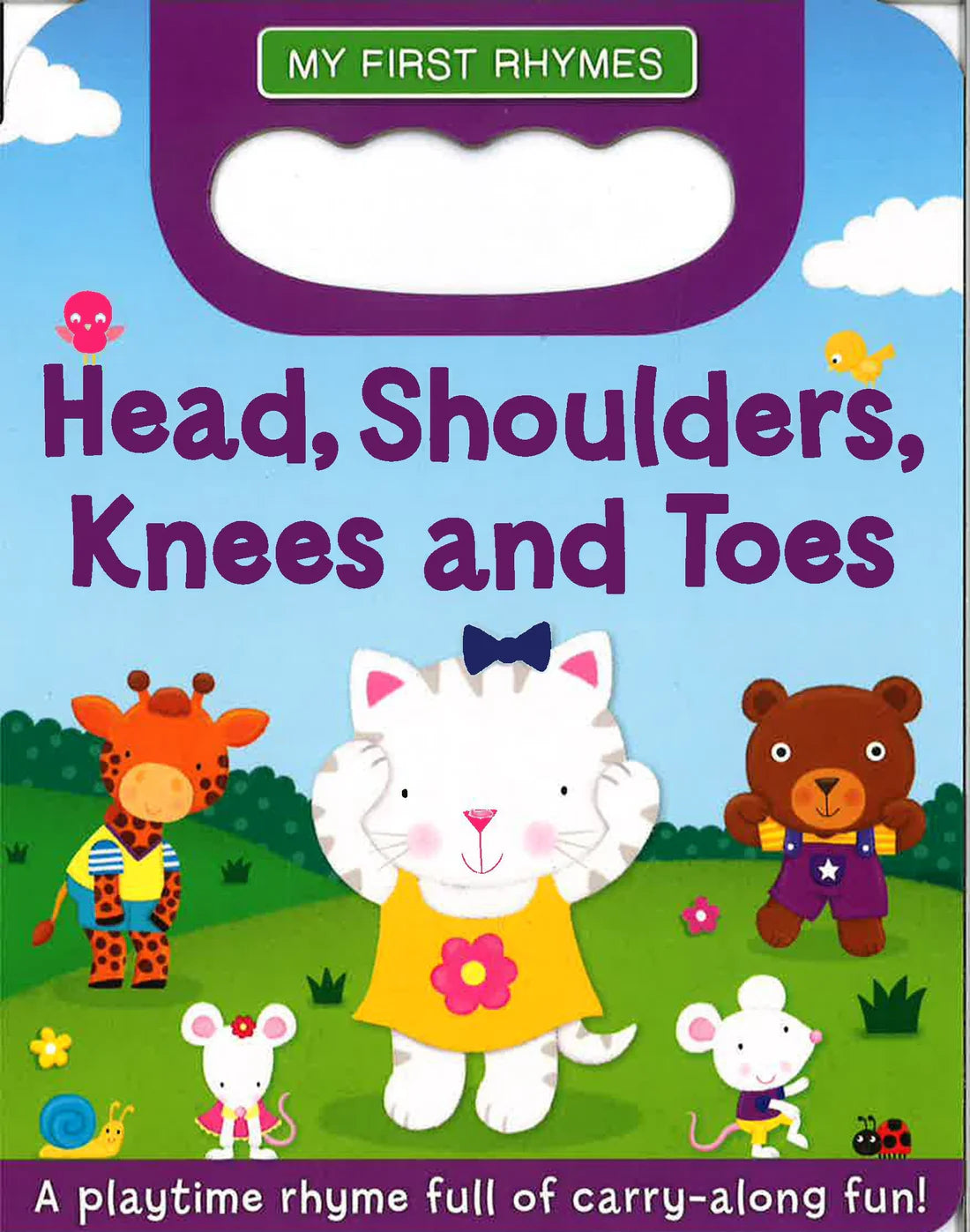 Head, Shoulders, Knees and Toes (Carry Handle Rhymes) by Helen Graper (Board Book, 2023)