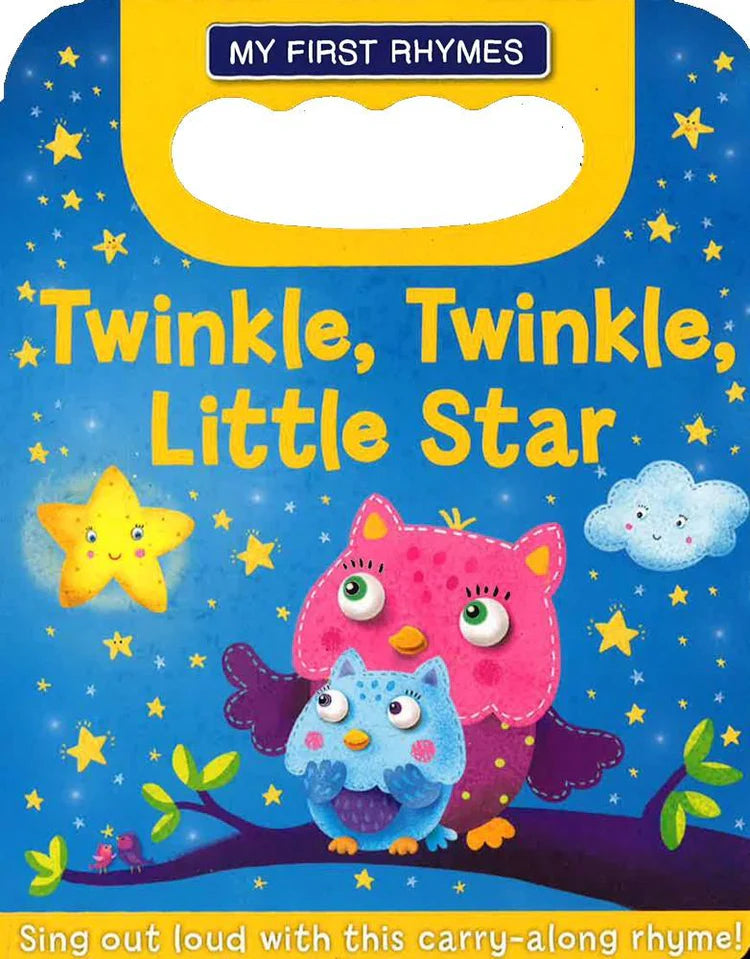 Twinkle, Twinkle Little Star (Carry Handle Rhymes) by Sanja Rescek (Board Book, 2023)