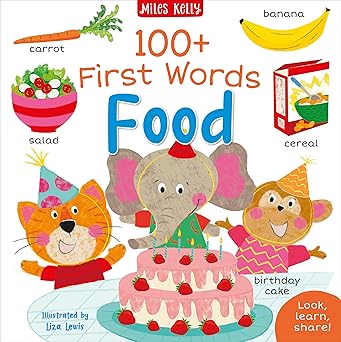100+ First Words: Food by Miles Kelly (Paperback, 2022)