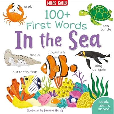 100+ First Words: In the Sea by Miles Kelly (Paperback, 2022)