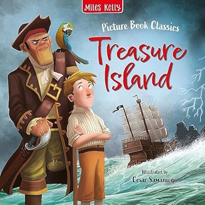 Treasure Island (Picture Book Classics) by Miles Kelly (Paperback, 2023)