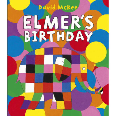 Elmer's Birthday Paperback by David McKee
