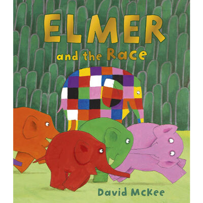 Elmer and the Race Paperback by David McKee