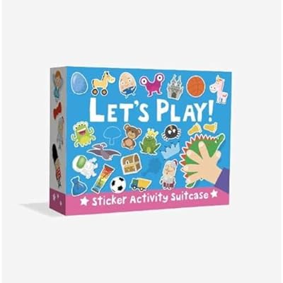 Let's Play! Sticker Activity Suitcase by Philip Dauncey (Hardcover, 2013)