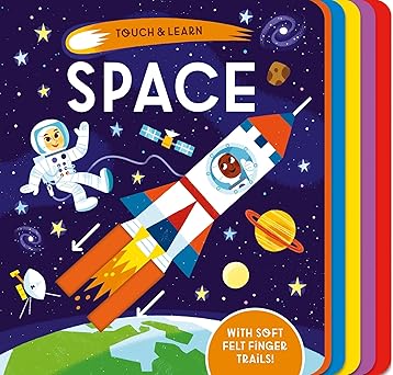 Space (Touch & Learn Book 4) by Becky Davies (Board Book, 2022)