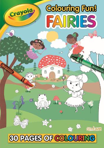 Crayola Colouring Fun! Fairies (Paperback, 2023)