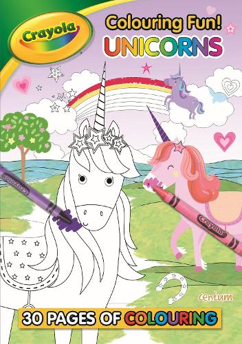 Crayola Colouring Fun! Unicorns (Paperback, 2023)