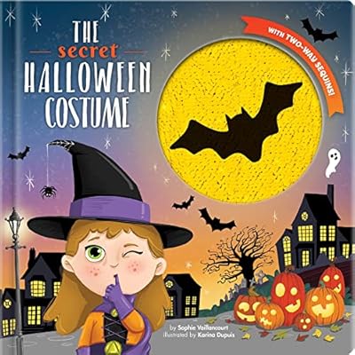 The Secret Halloween Costume (With 2-Way Sequins) by Sophie Vaillancourt (Hardcover, 2021)