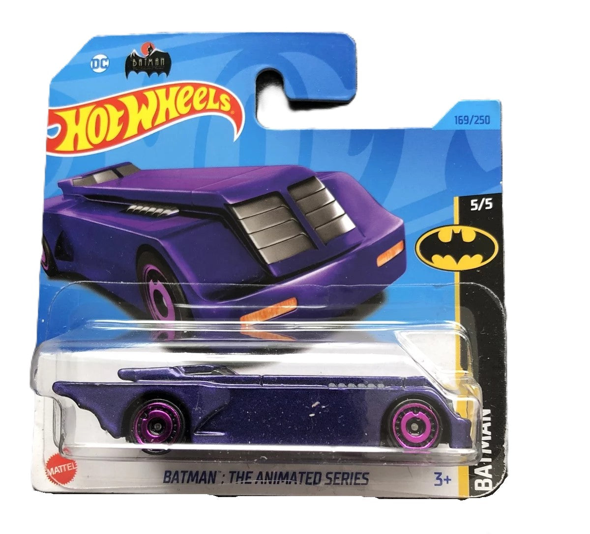Hot Wheels Batman: The Animated Series HKH00 5/5 (Batman) 169/250