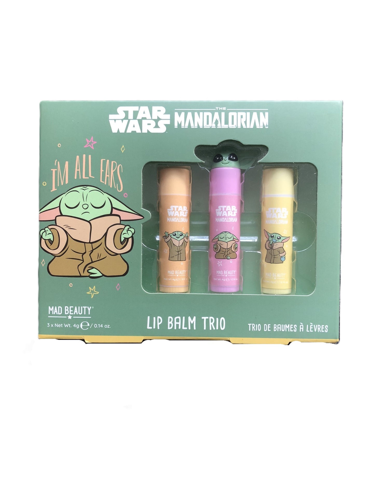 Mad Beauty Star Wars The Mandalorian Lip Balm Trio