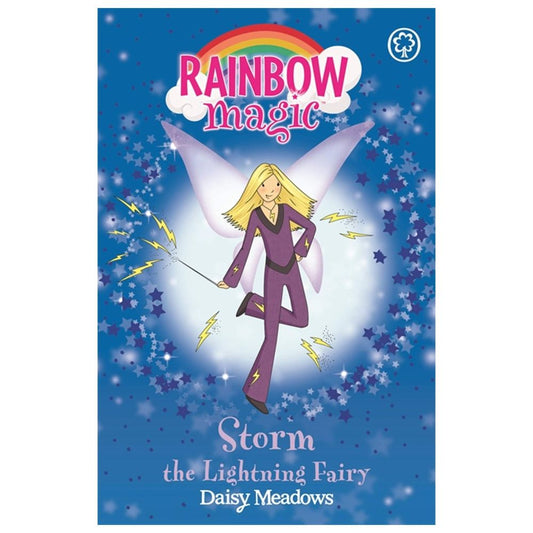 RAINBOW MAGIC "STORM" The Lightning Fairy Book 6 Paperback DAISY MEADOWS
