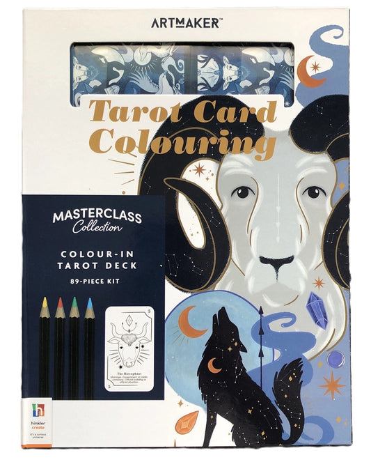 ArtMaker Tarot Card Colouring Masterclass Collection 89 Piece Kit