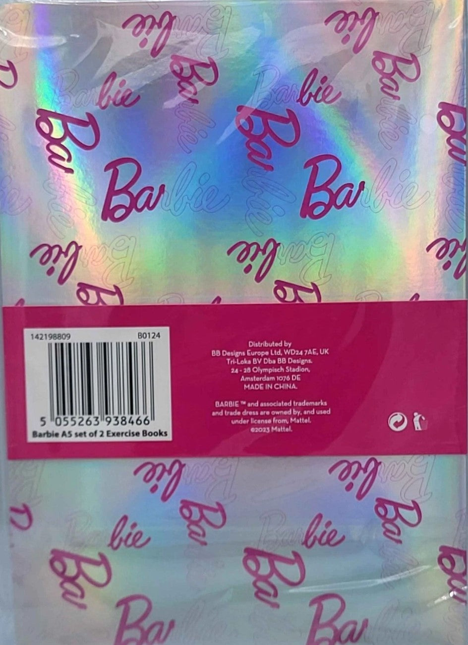 Barbie Better Together Set of 2 A5 Exercise Books