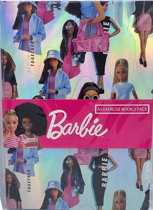 Barbie Better Together Set of 2 A5 Exercise Books