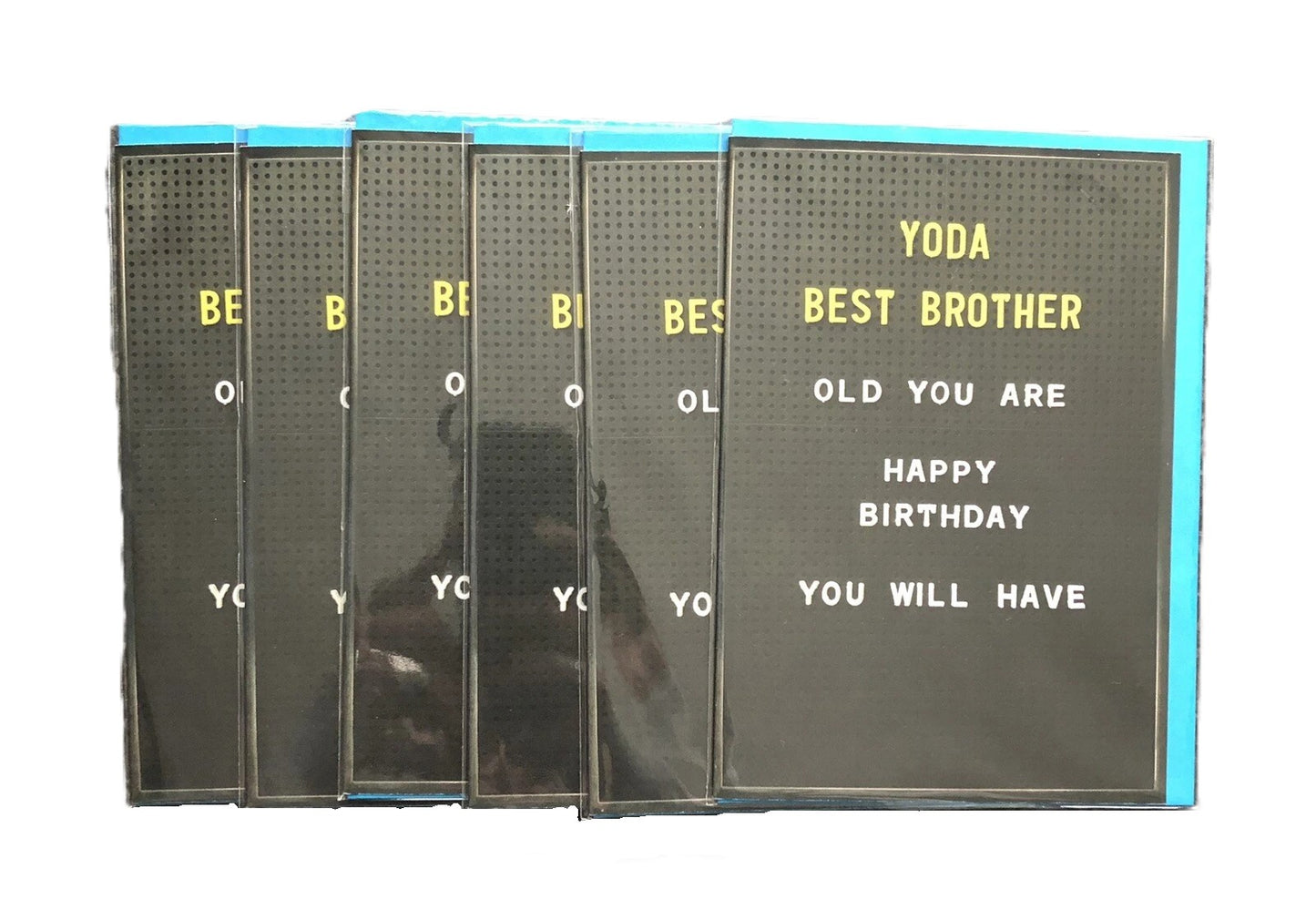 Happy Birthday Cards Funny Cheeky Bundle Lot Of 33 Cards (6 Different Designs)