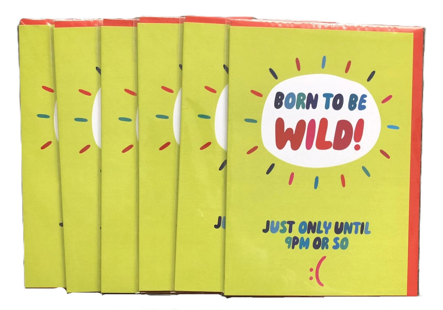 Happy Birthday Cards Funny Cheeky Bundle Lot Of 33 Cards (6 Different Designs)