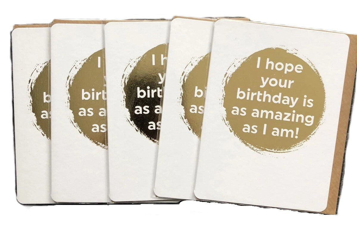 Happy Birthday Cards Funny Cheeky Bundle Lot Of 33 Cards (6 Different Designs)