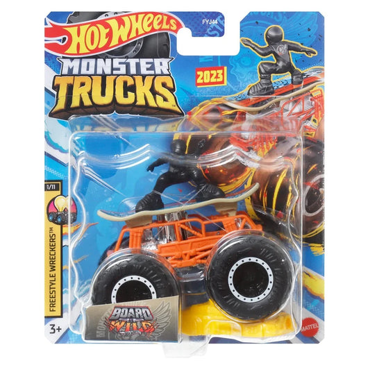 Hot Wheels Monster Trucks Board To Be Wild FYJ44