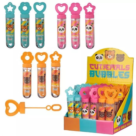 Zoo & Wildlife Themed Gifts, Fun Kids Bubbles - Animal Designs 6 Pack