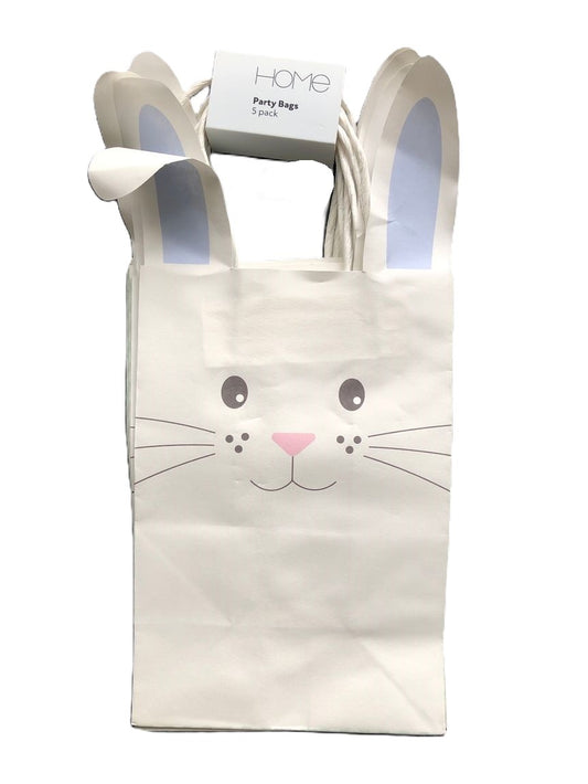 Home Easter Bunny Paper Bags Pack of 5
