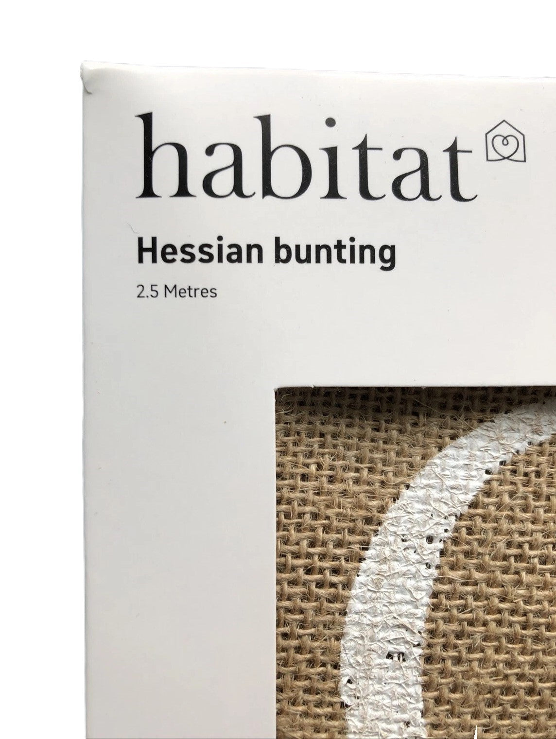 Habitat Celebrate Happy Birthday Hessian Bunting Lot Of 7