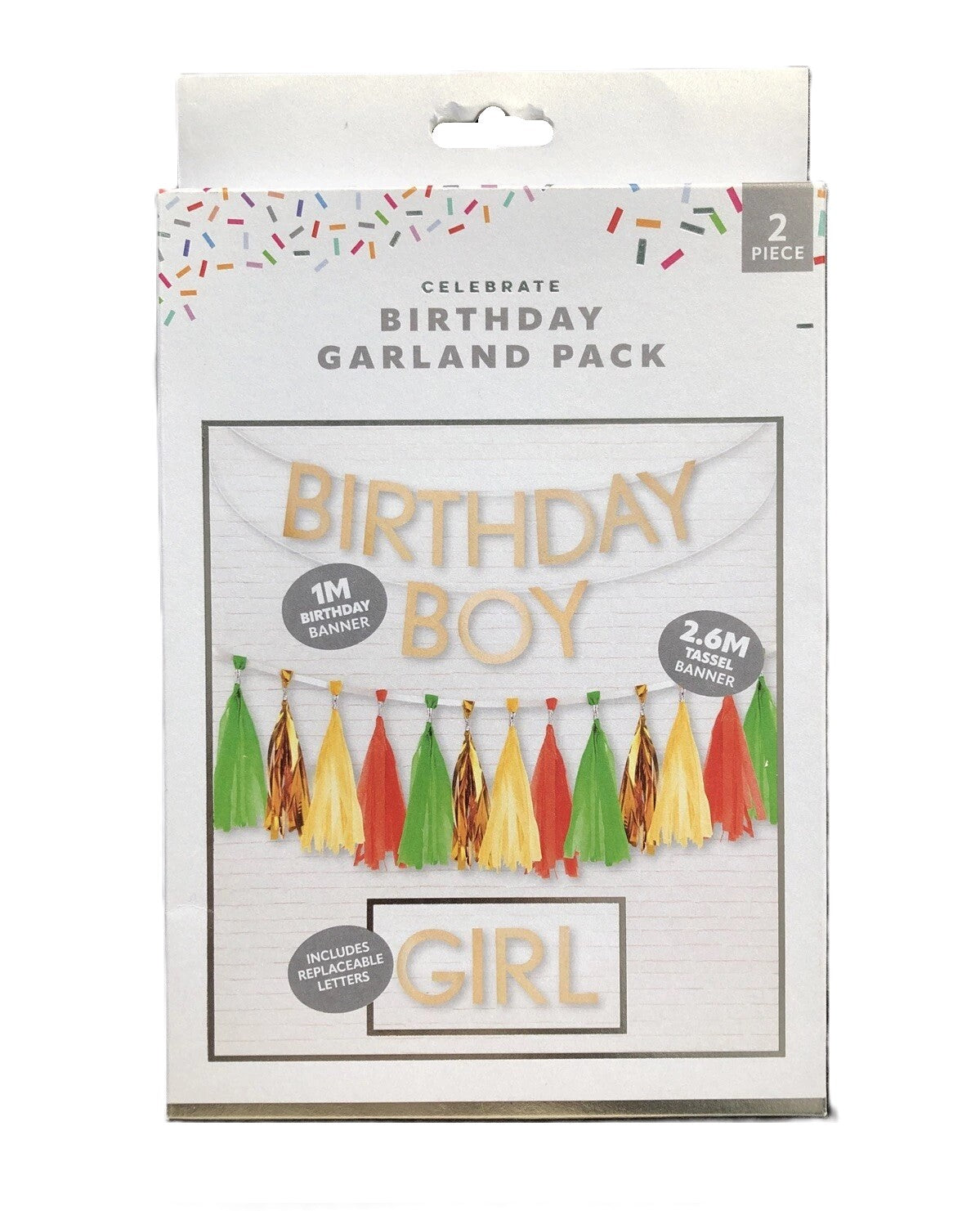 Habitat And Unbranded Birthday Banners Badges