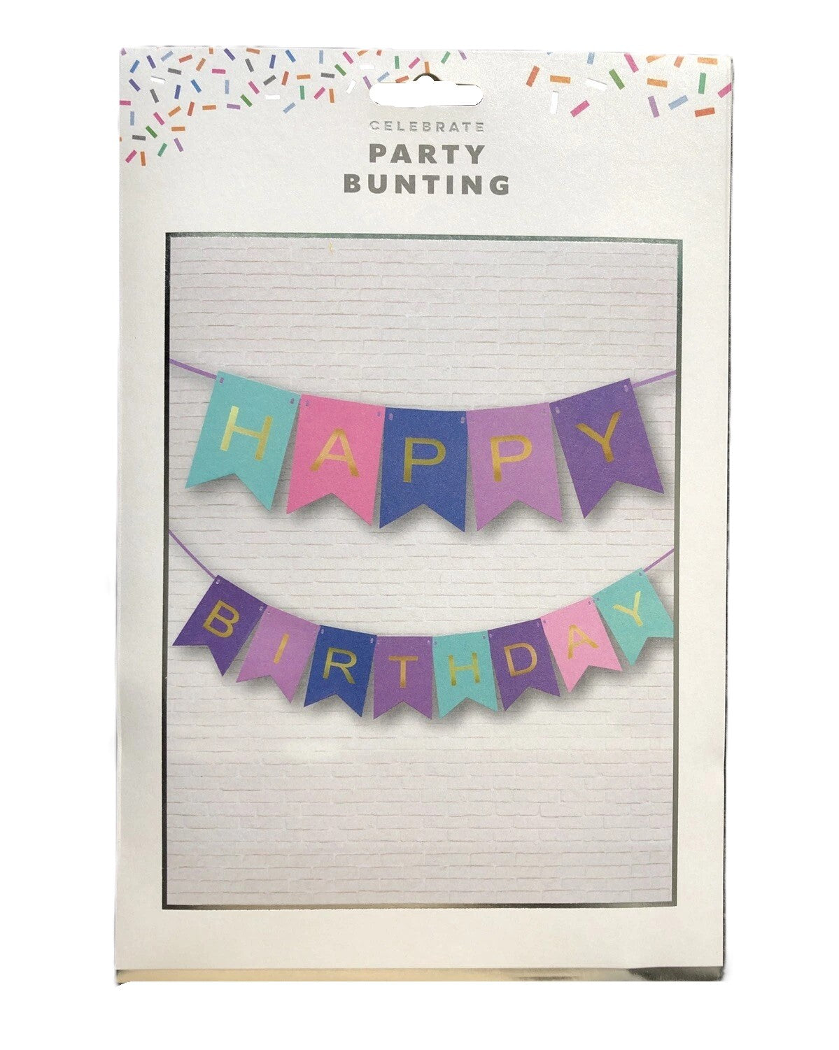 Habitat And Unbranded Birthday Banners Badges