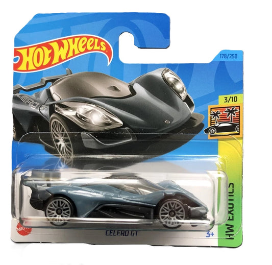 Hot Wheels Celero GT, (3/10 HW Exotics) 178/250 (HKG54)