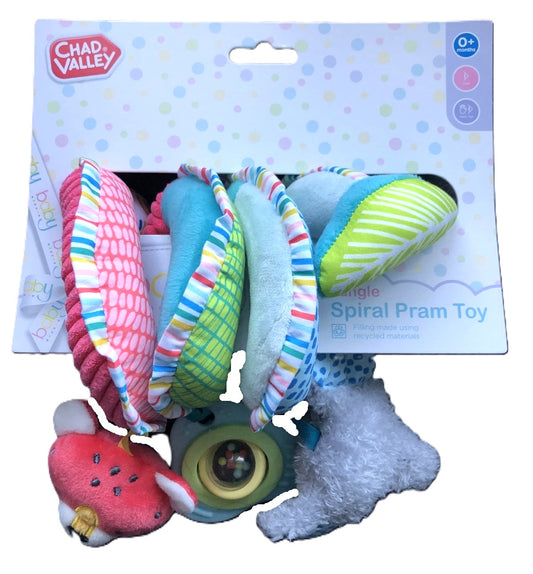 Chad Valley Jungle Spiral Pram Toy