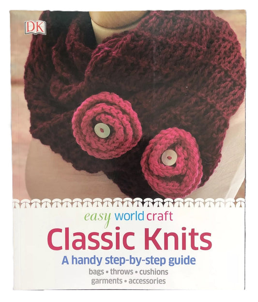 Easy World Craft - Classic Knits (Paperback) Bags Throws Cushions Garments & Accessories