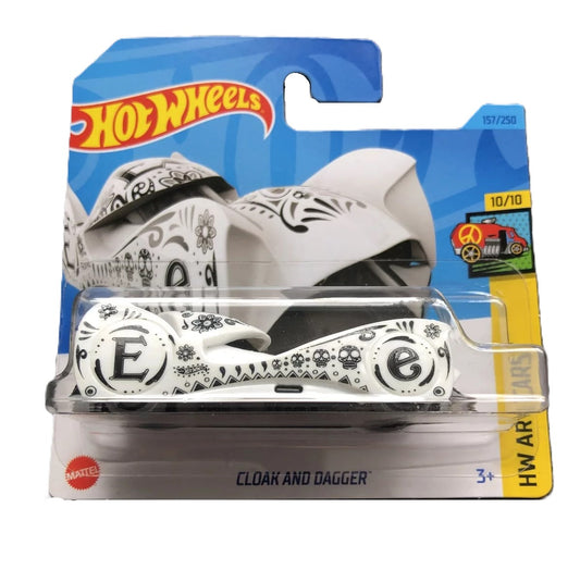 Hot Wheels Cloak And Dagger White HKK19 (HW Art Cars 10/10) 157/250