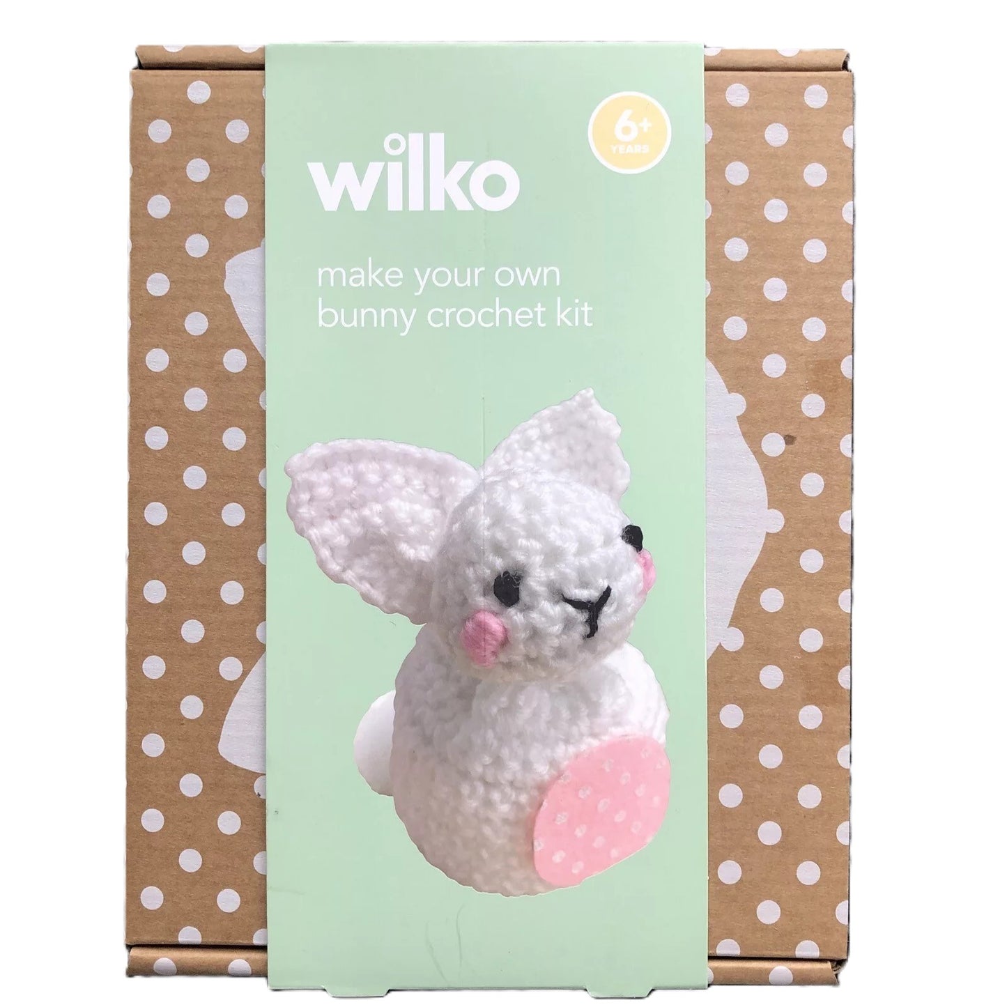 Wilko Make Your Own Bunny Crochet Kit