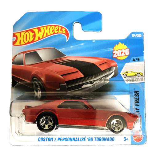Hot Wheels Custom / Personnalisé '66 Toronado (Factory Fresh 4/5) JJH45 (114/250)