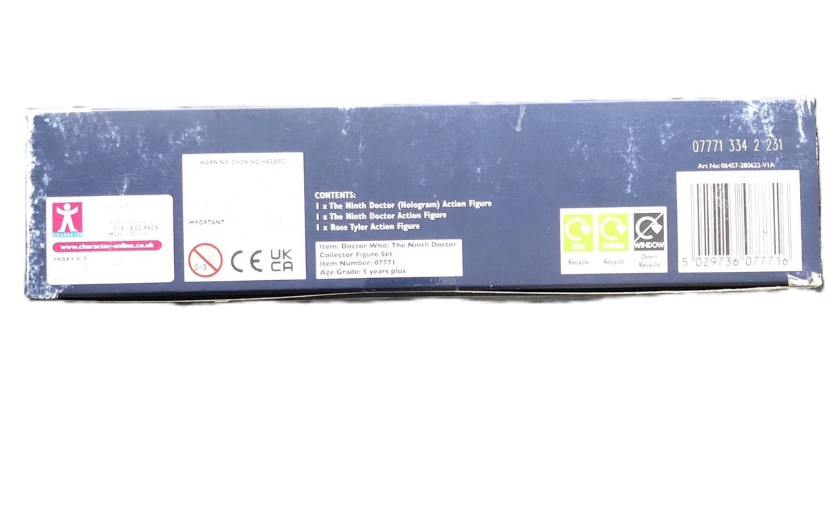 BBC Dr Who The Ninth Doctor Limited Edition Collector Figure Set