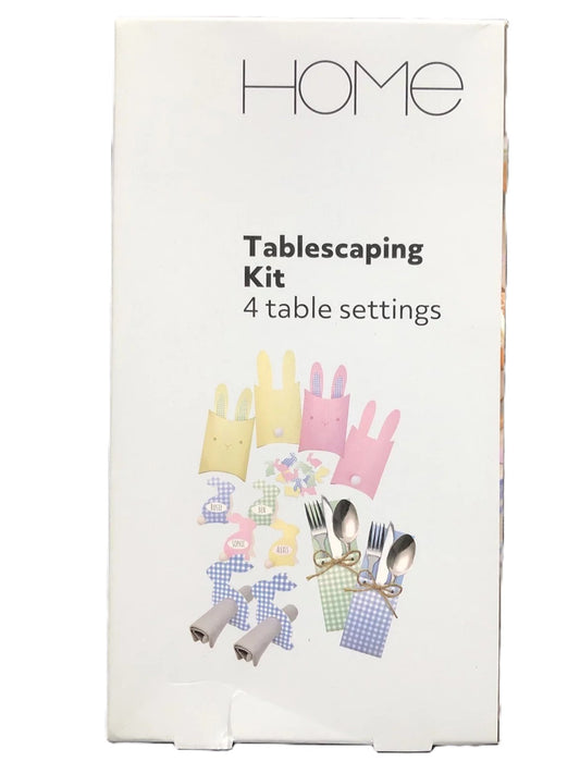 Home Easter Tablescaping Kit - 4 Table Settings