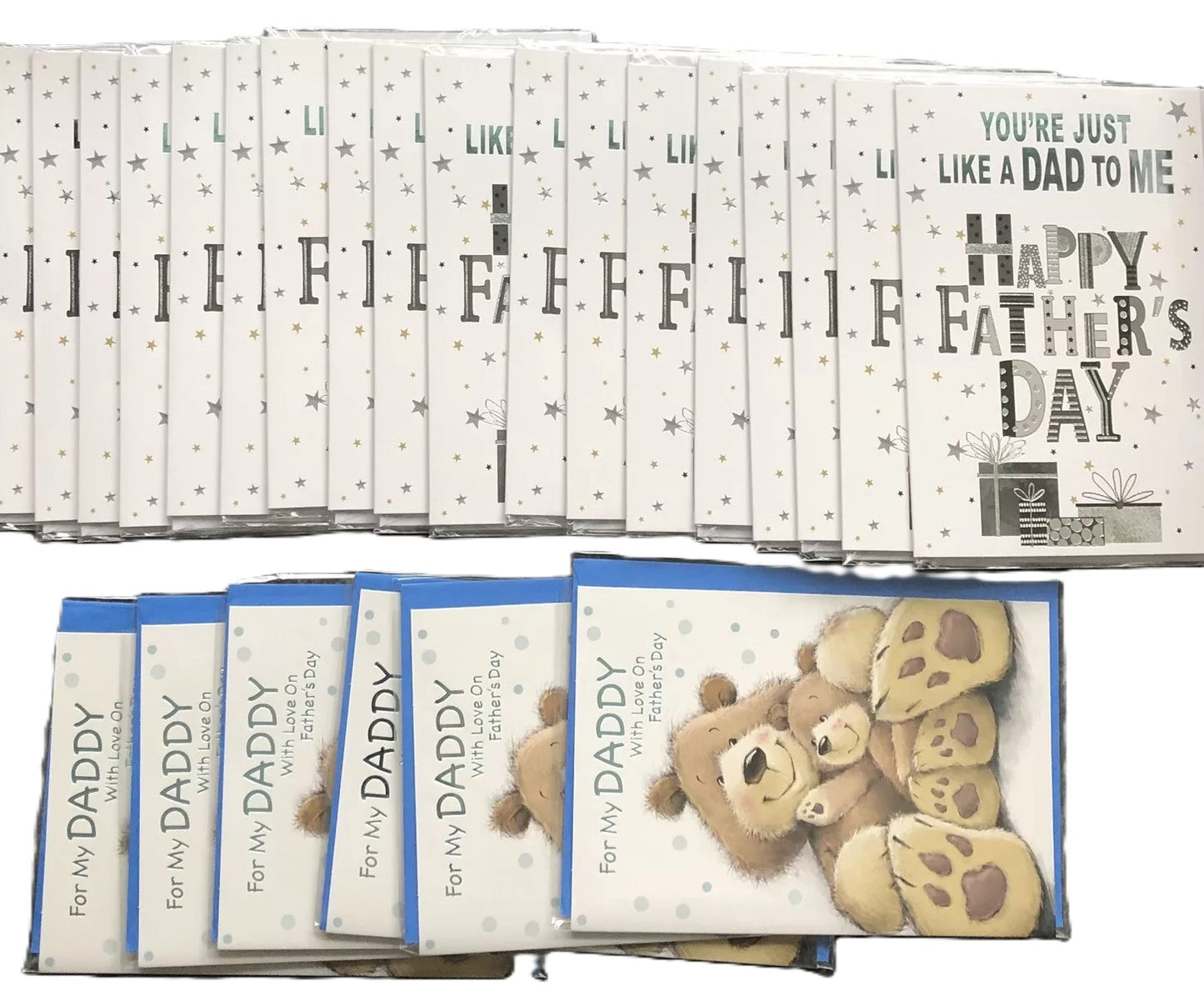 Fathers Day Father Stepfather Card Bundle Lot - 33 In Total