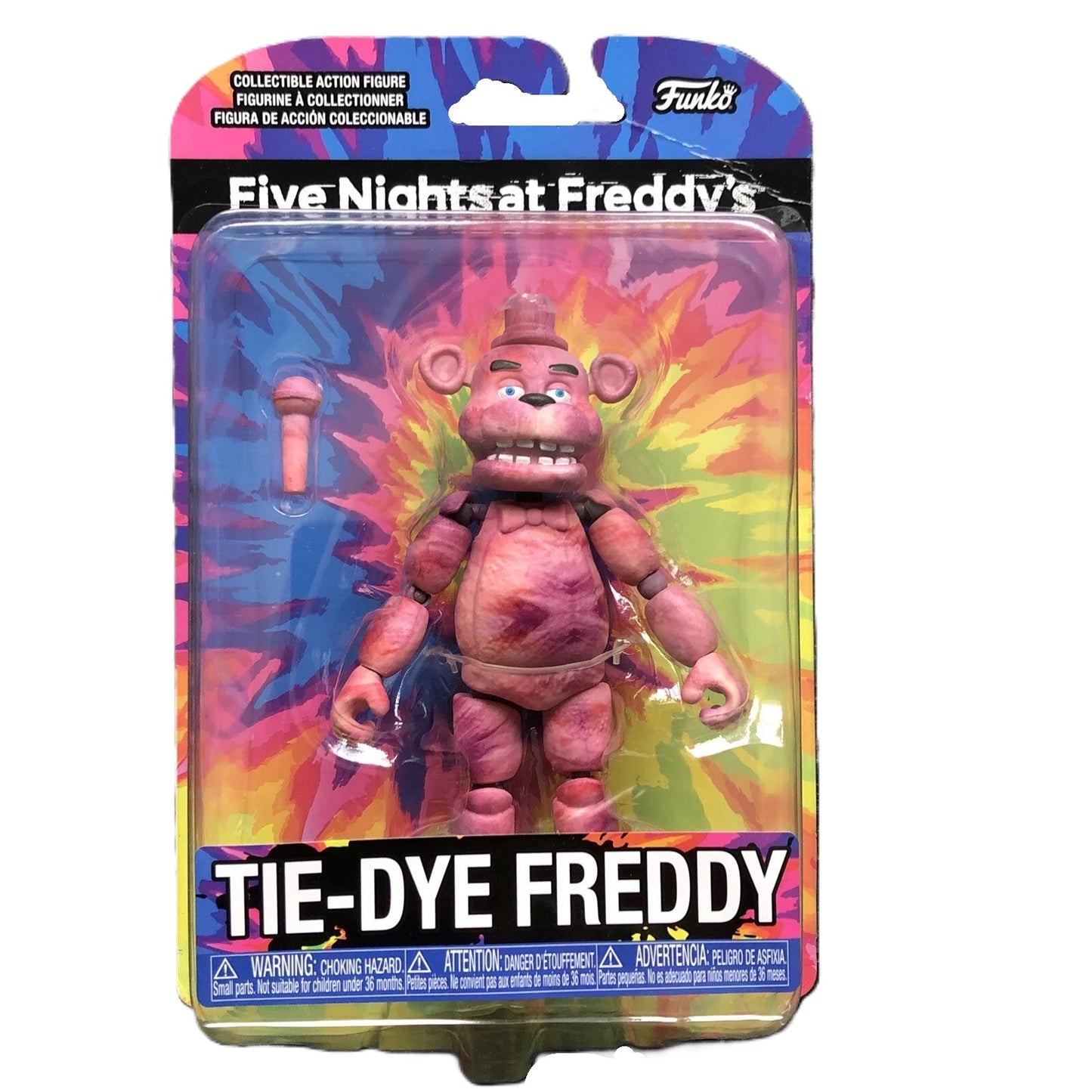 Funko Five Nights At Freddy's Tie Dye 5'' Freddy Figure FNAF