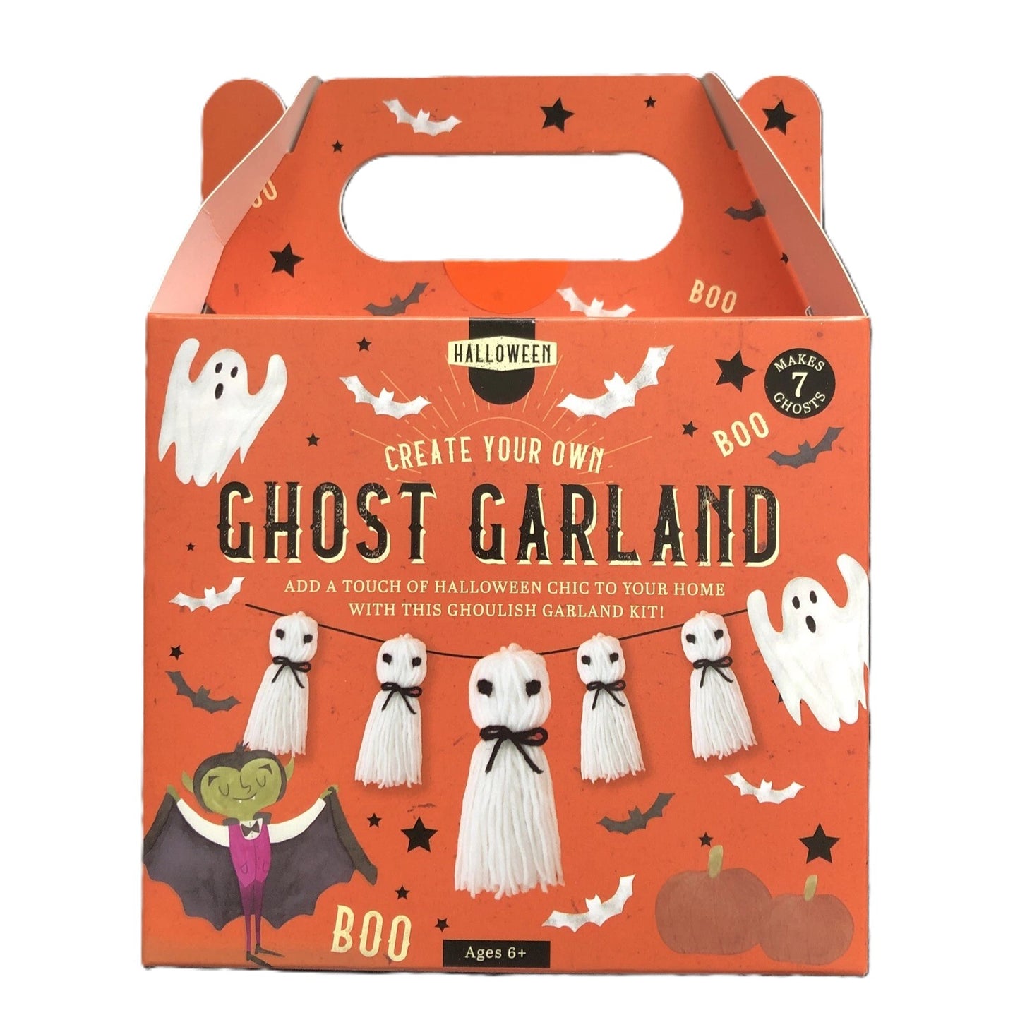Professor Puzzle Create Your Own Ghost Garland Makes 7 Ghosts