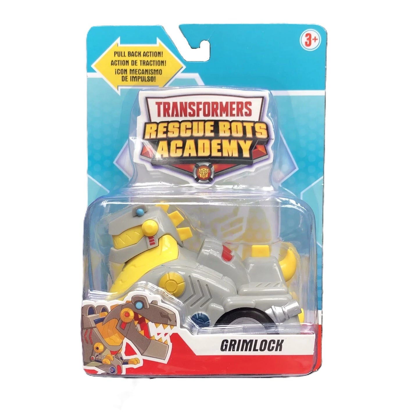 Transformers Pull Back 3'5' Rescue Bots Academy - Grimlock