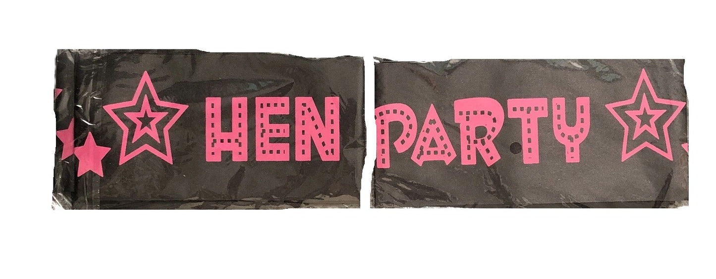 Hen Party Sashes Pack of 6