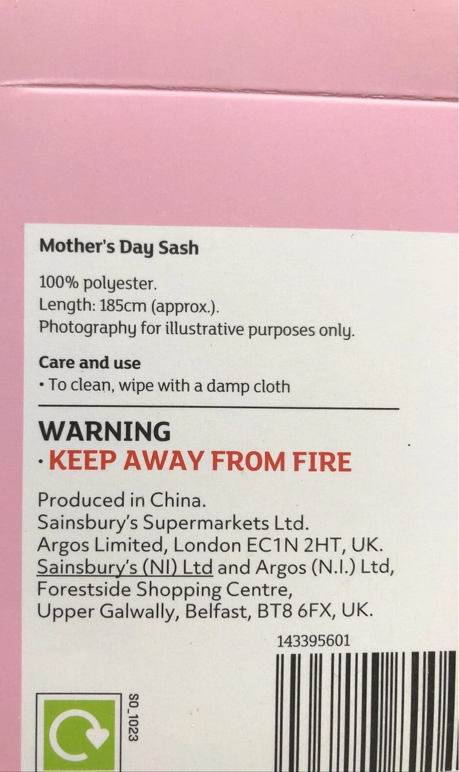 Mother’s And Father’s Day Bundle Badges Sash Breakfast In Bed Kit