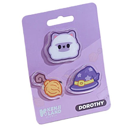 Kenji Land Tiny-K Dorothy Acrylic Pin Badges