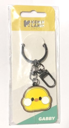 Kenji Land Tiny-K Gabby Metal Enamel Keyring