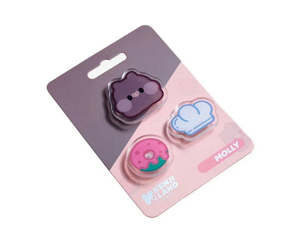 Kenji Land Tiny-K Molly Acrylic Pin Badges