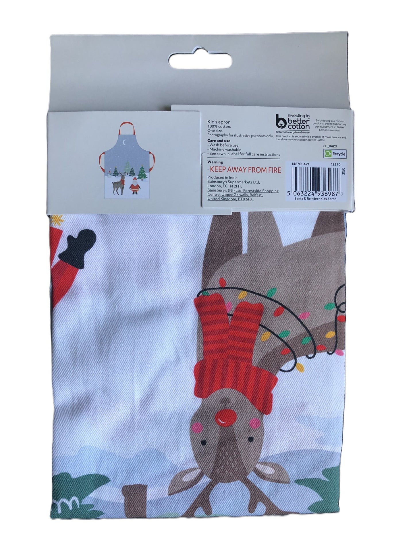 HOME Kids Christmas Apron