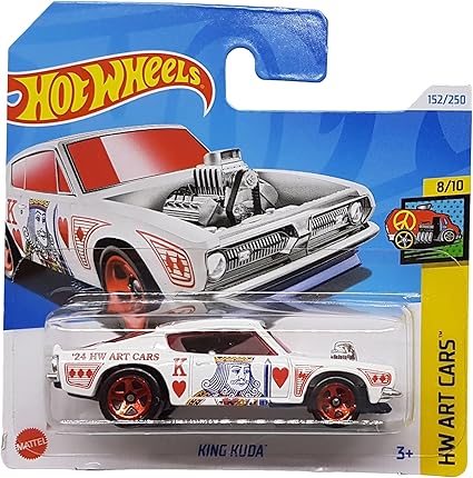 Hot Wheels King Kuda 152/250 (8/10 HW Art Cars) HTB77